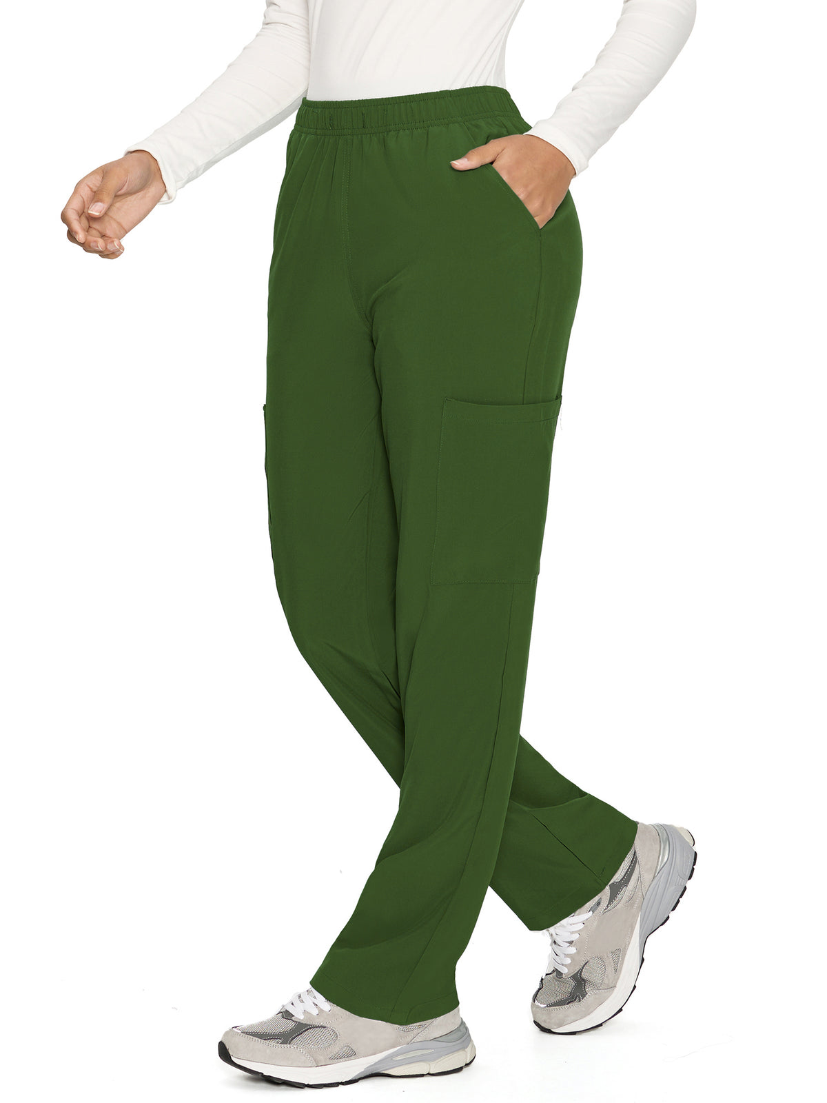 Dawn Dusk Straight-Leg Cargo Scrub Pants