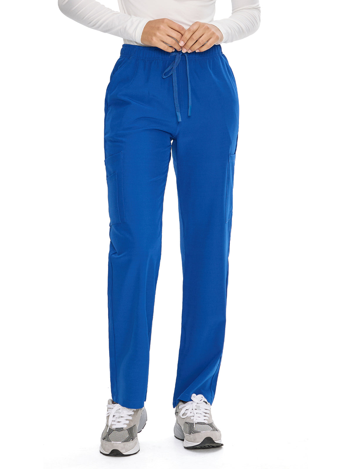 Dawn Dusk Straight-Leg Cargo Scrub Pants