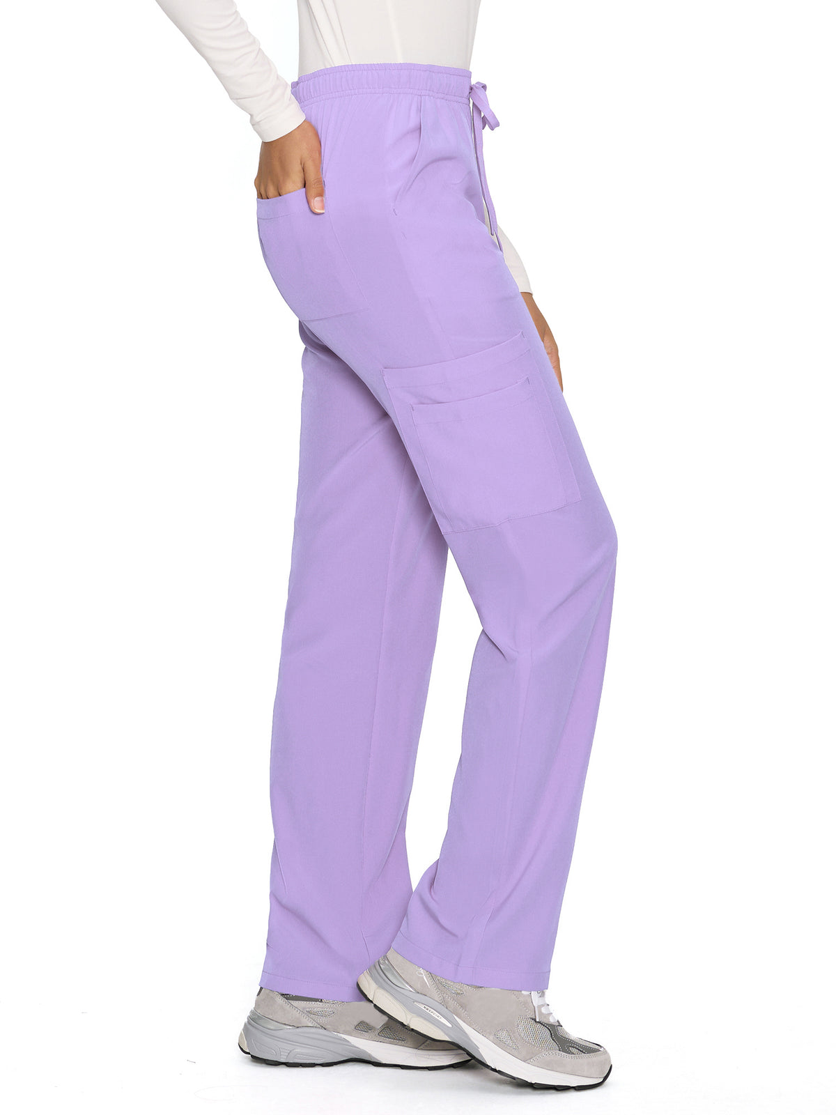 Dawn Dusk Straight-Leg Cargo Scrub Pants