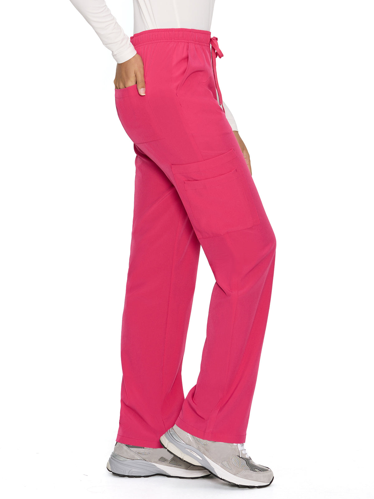 Dawn Dusk Straight-Leg Cargo Scrub Pants