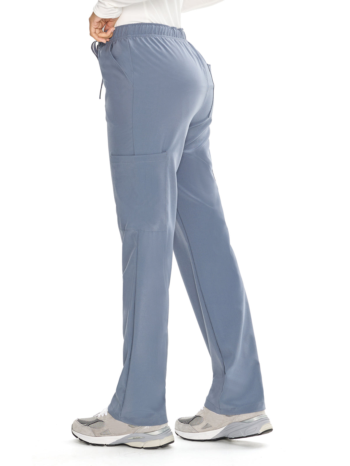Dawn Dusk Straight-Leg Cargo Scrub Pants