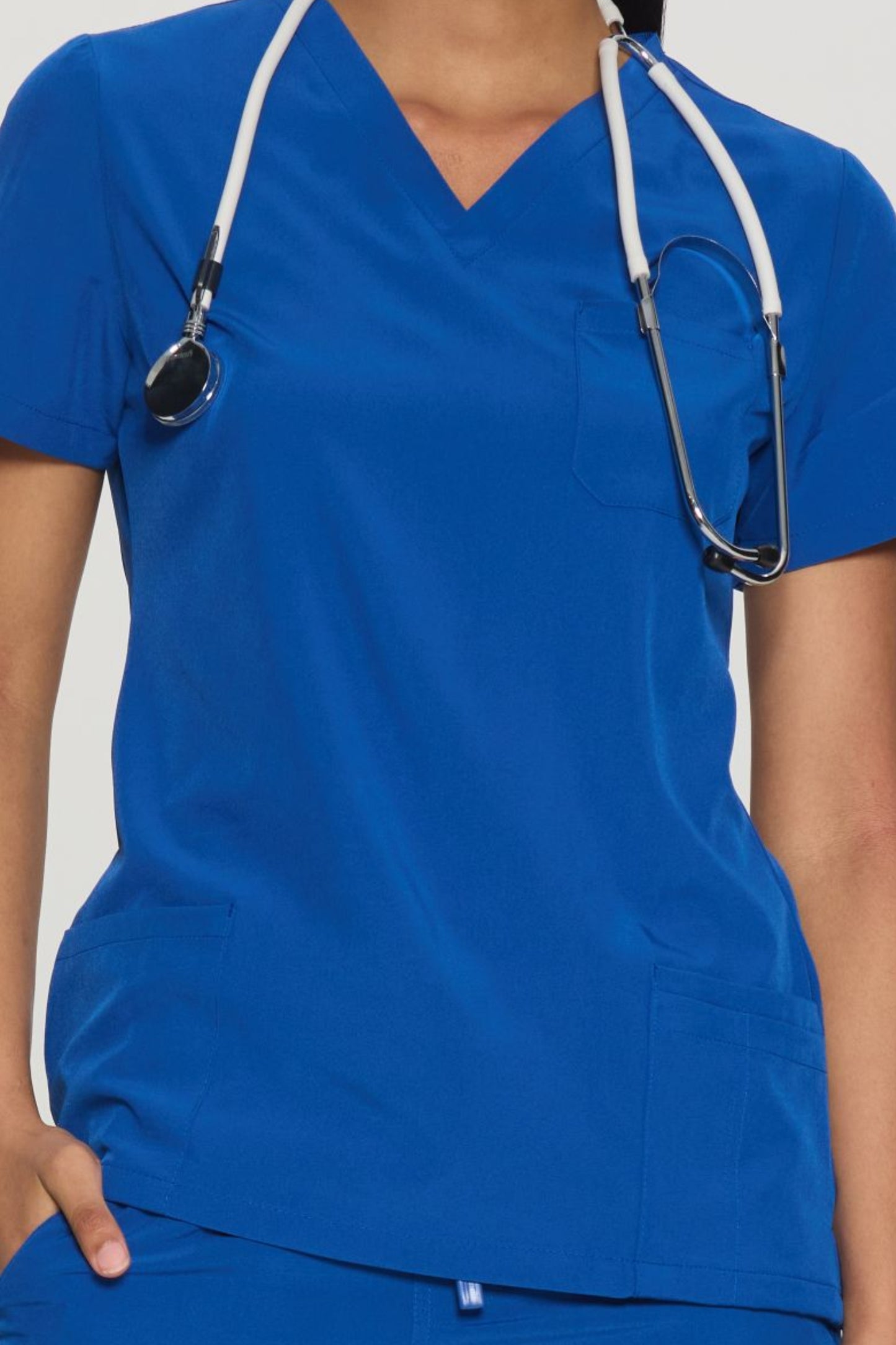 COZYFIT V-Neck 3-pocket Scrub Tops for Woman