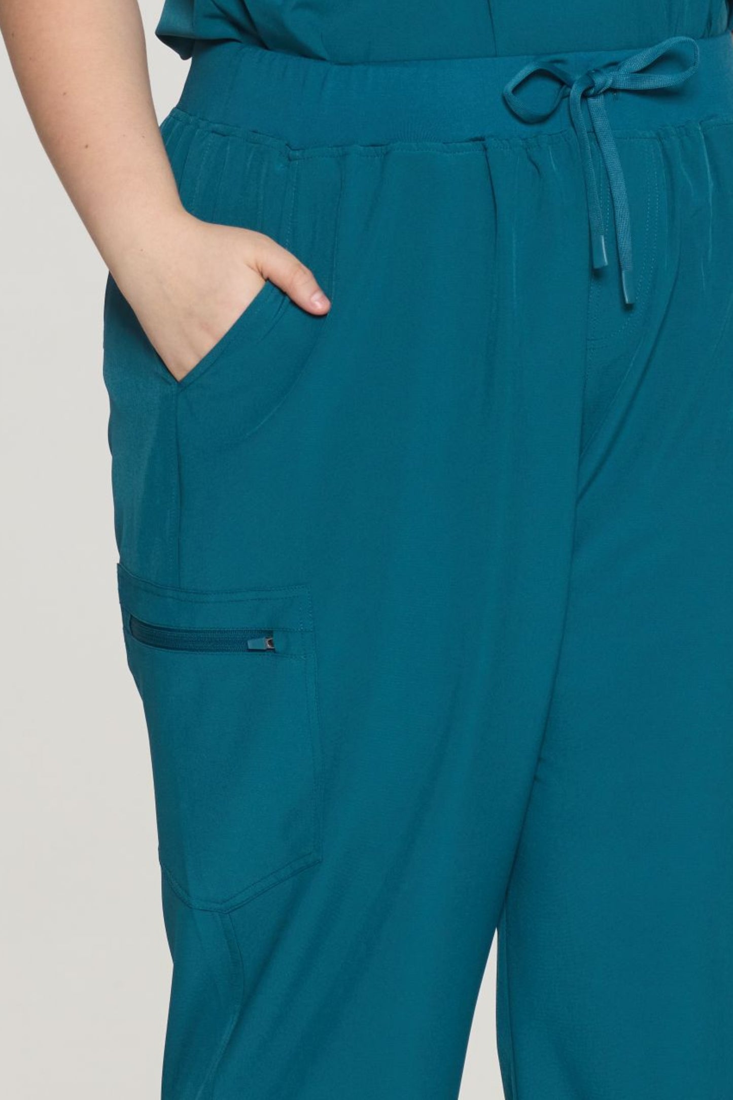 COZYFIT Soft Stretch, Drawstring Jogger Scrub Pants with 5 Pockets