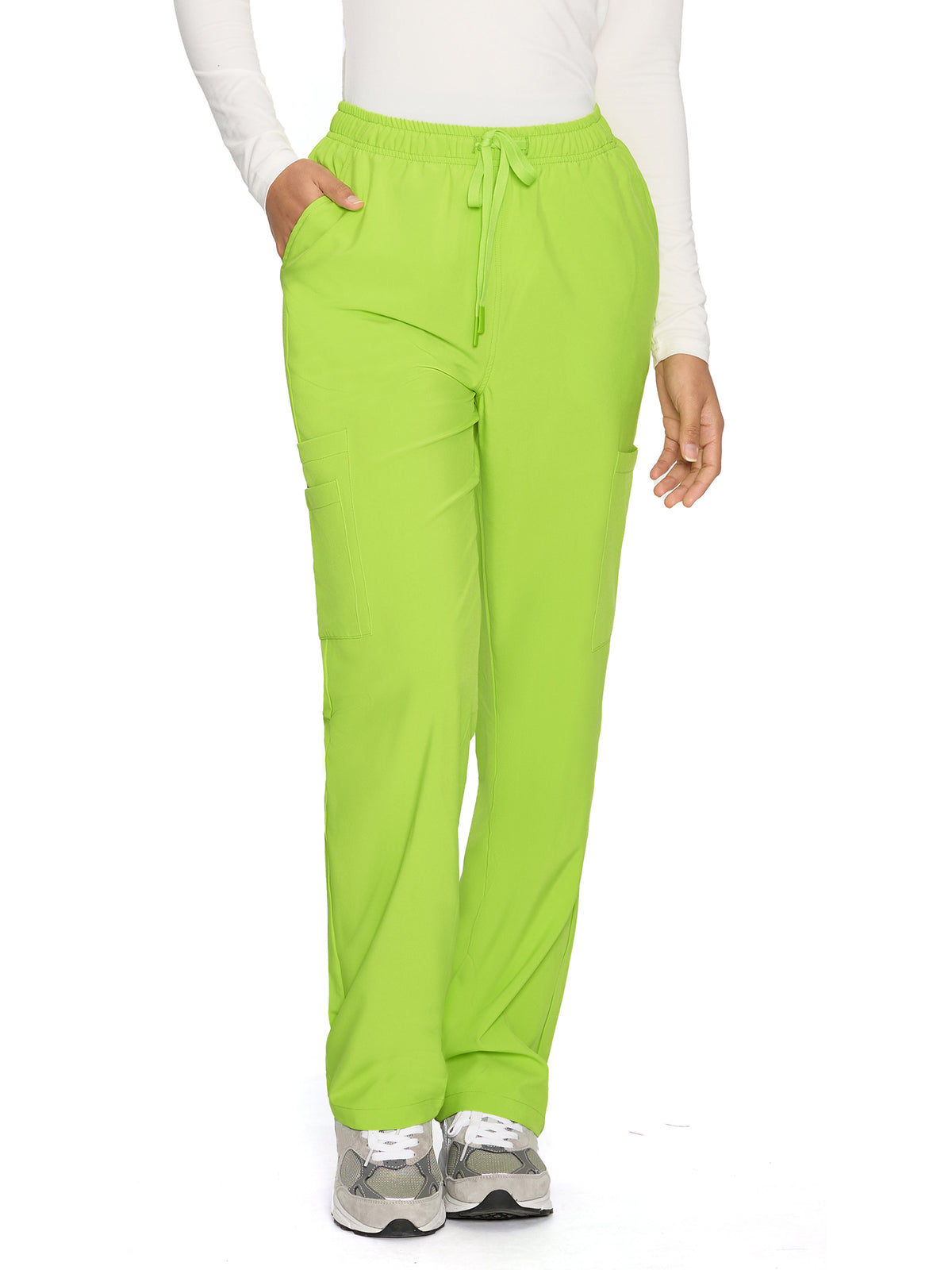 Dawn Dusk Straight-Leg Cargo Scrub Pants
