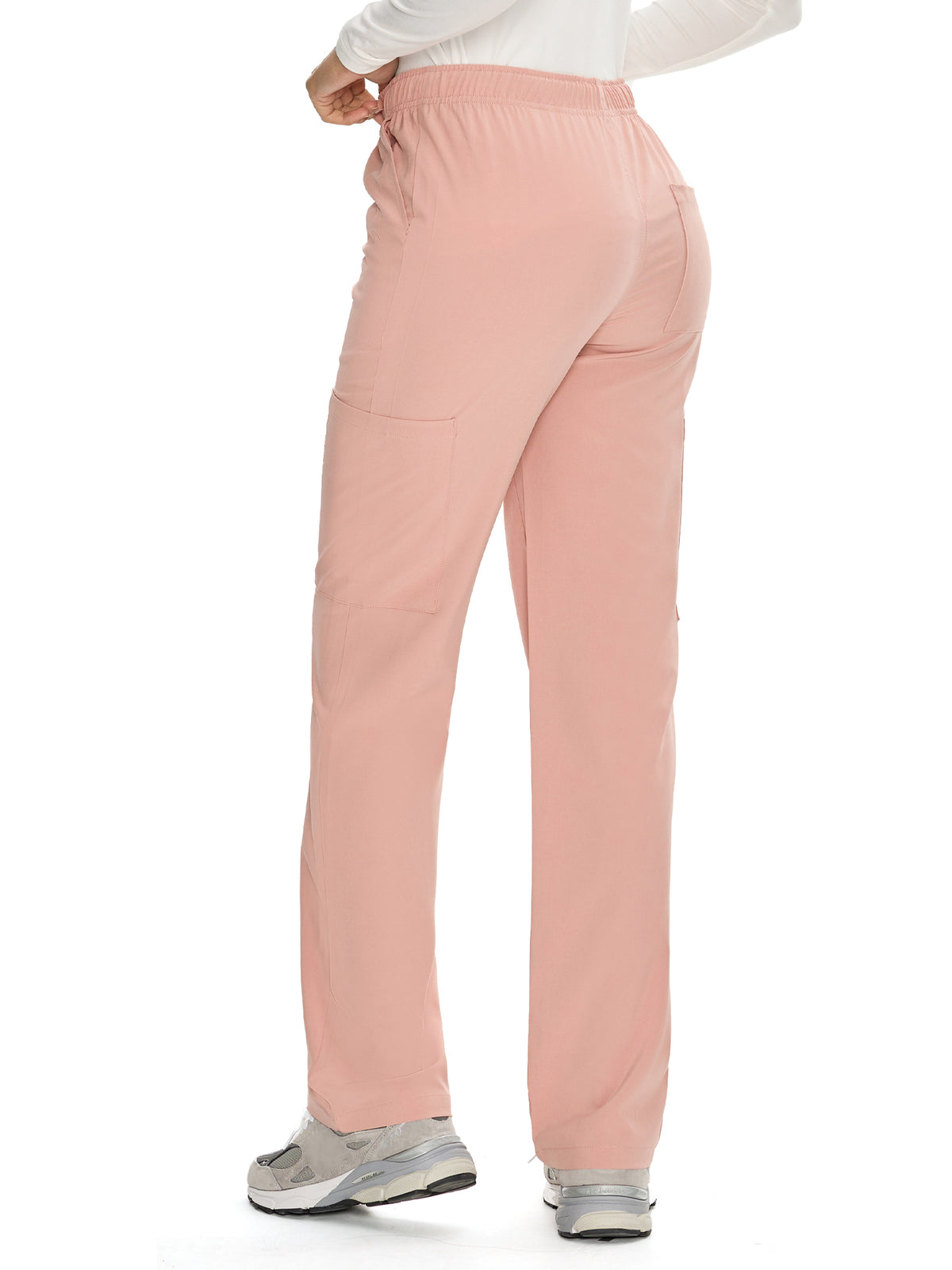 Dawn Dusk Straight-Leg Cargo Scrub Pants