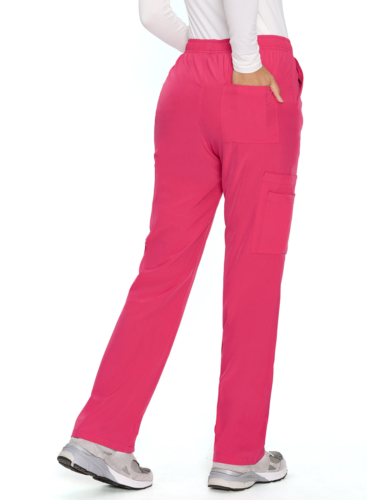 Dawn Dusk Straight-Leg Cargo Scrub Pants