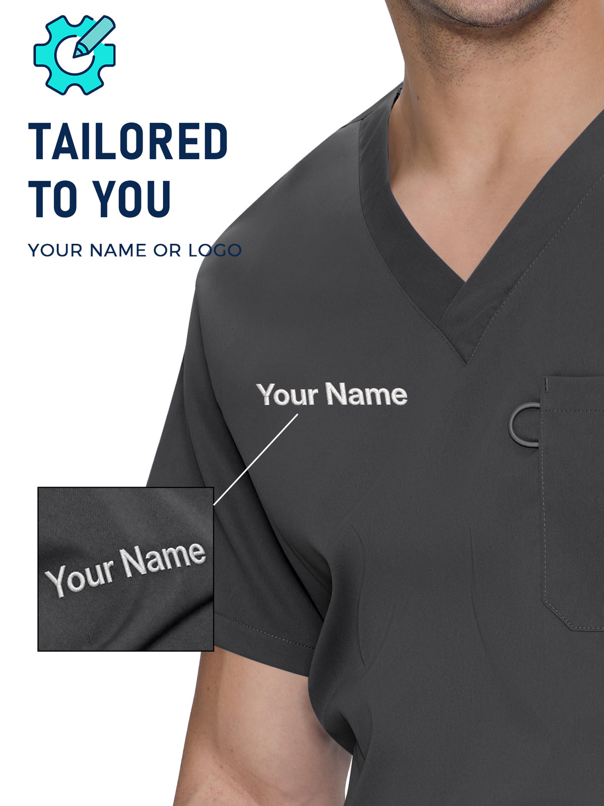 Orion Made-to-Measure Straight-Leg Scrub Set Package