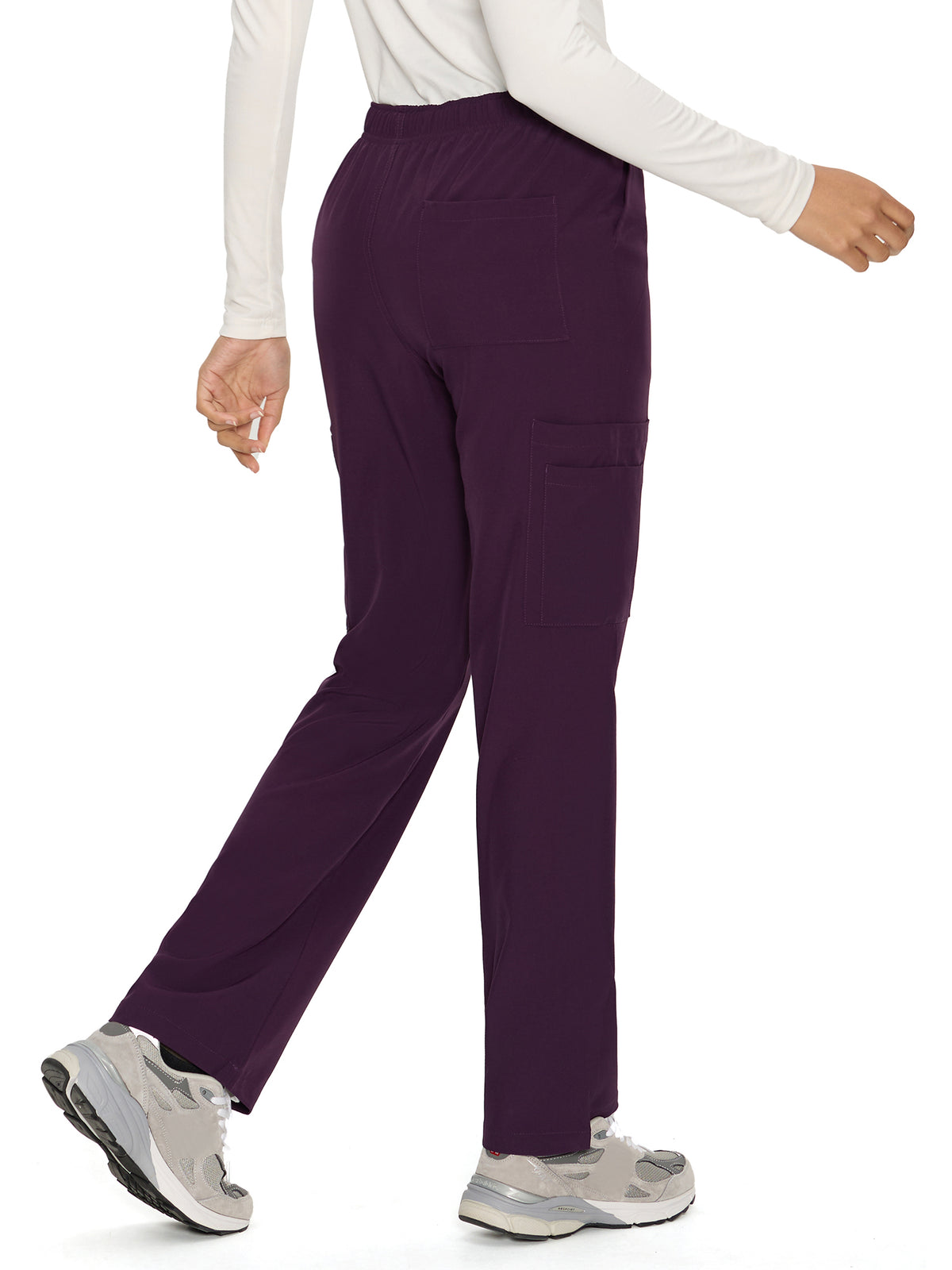 Dawn Dusk Straight-Leg Cargo Scrub Pants