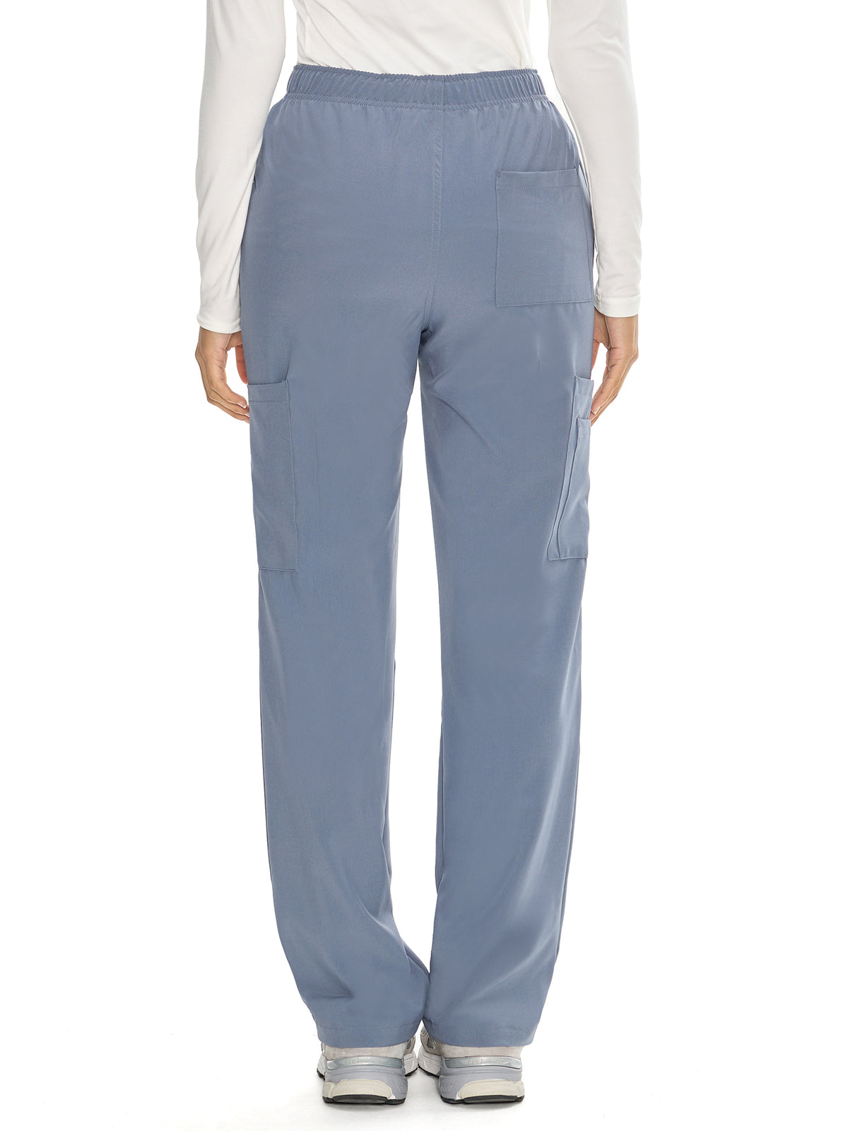 Dawn Dusk Straight-Leg Cargo Scrub Pants