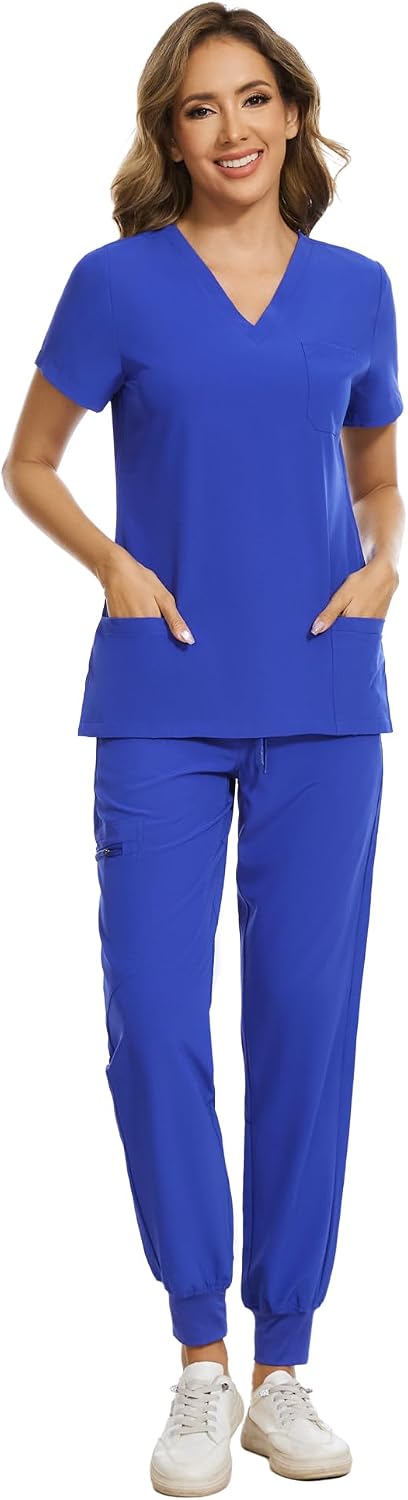 Luna Scrub Set — Blueberry — 1