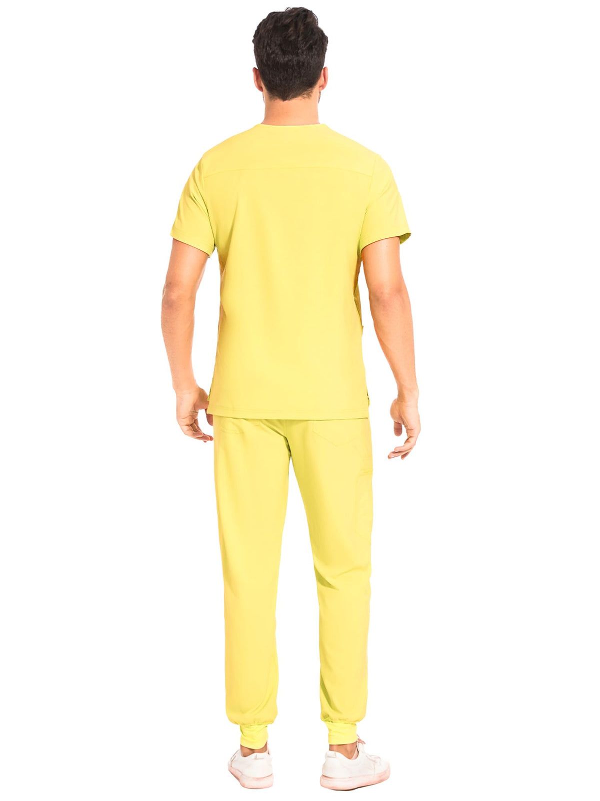 Lunar Scrub Set — Lemon Yellow — 2