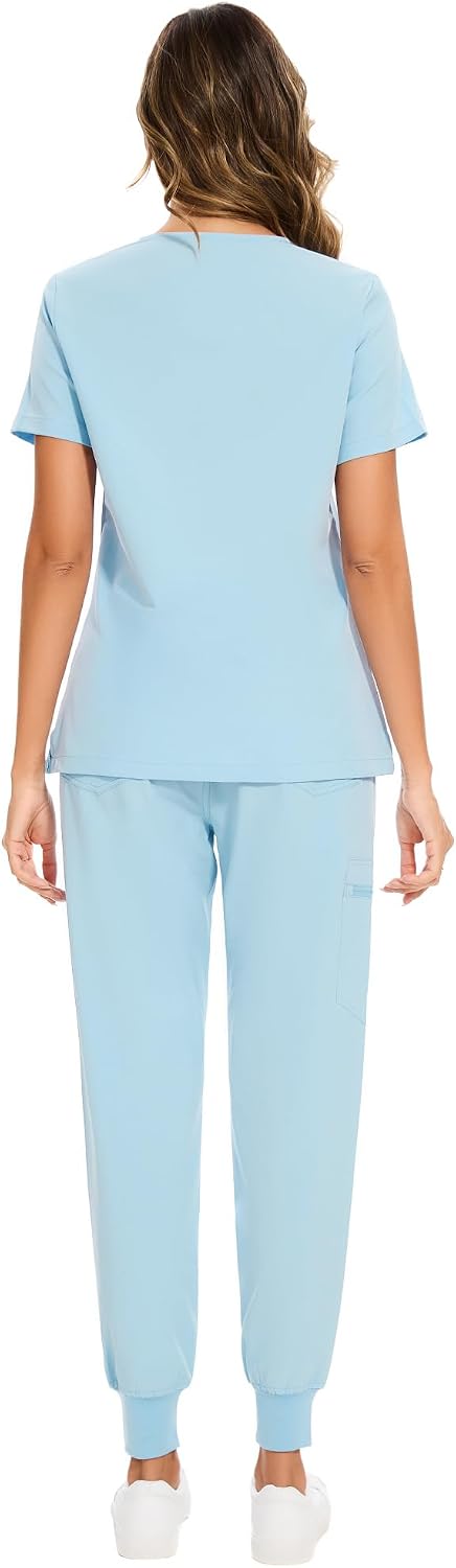 Luna Scrub Set — Baby Blue — 2