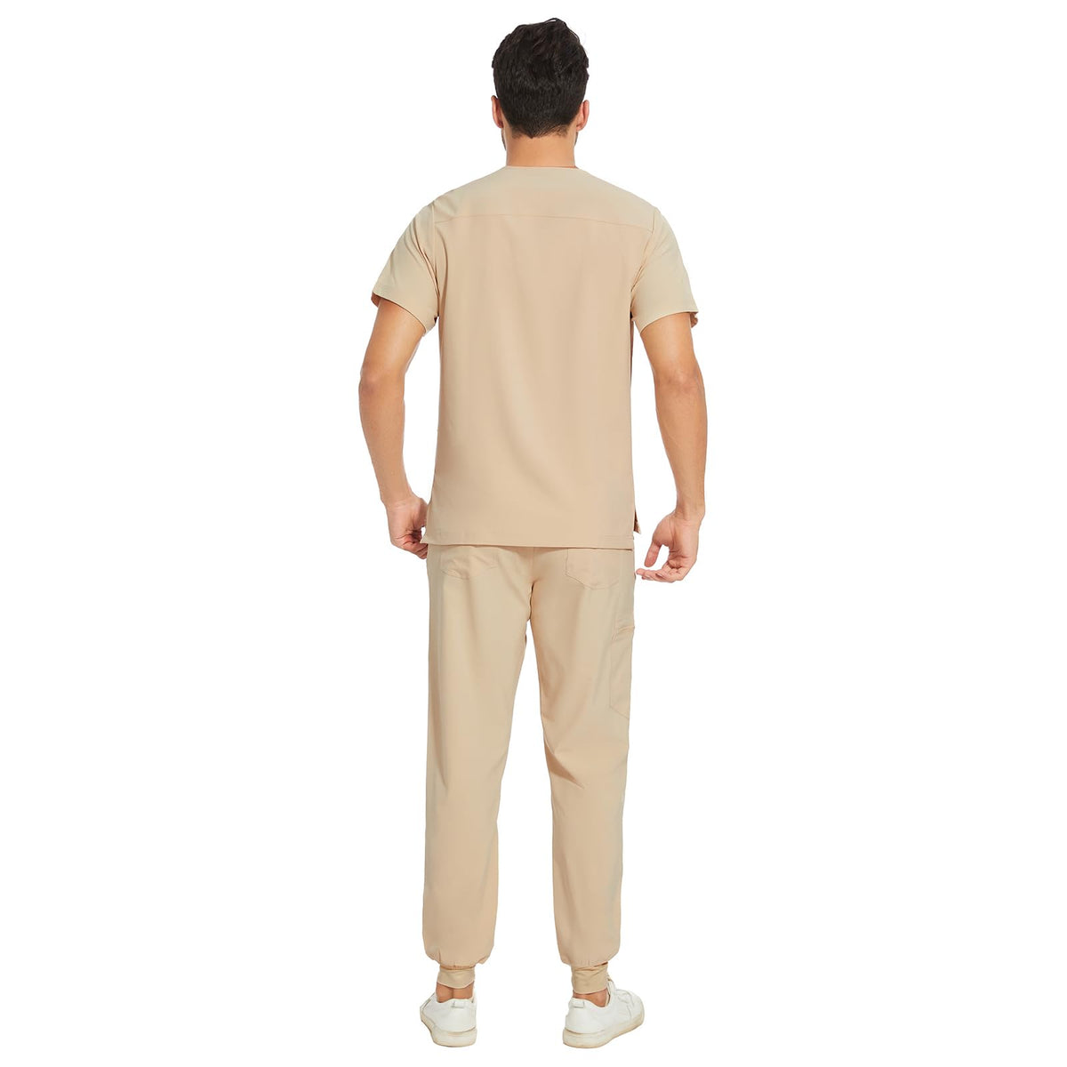 Lunar Scrub Set — Light Khaki — 2