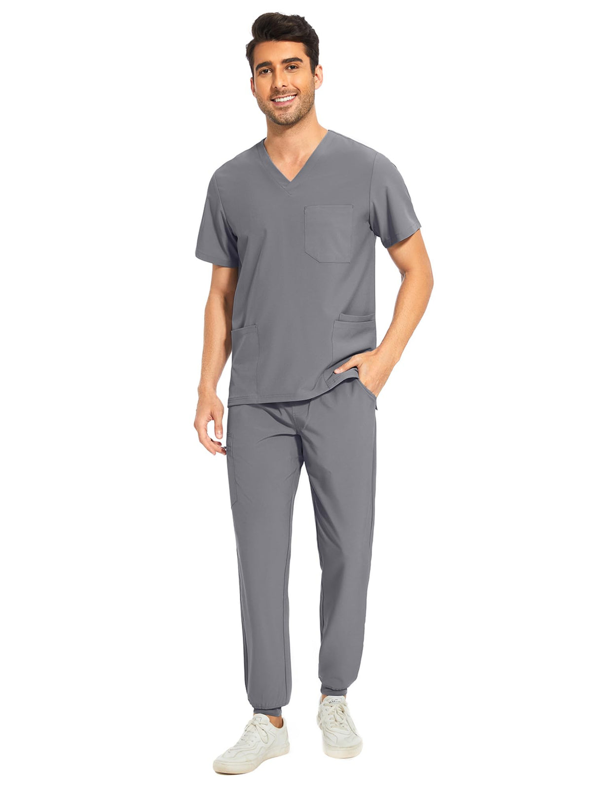 Lunar Scrub Set — Rock Grey — 1