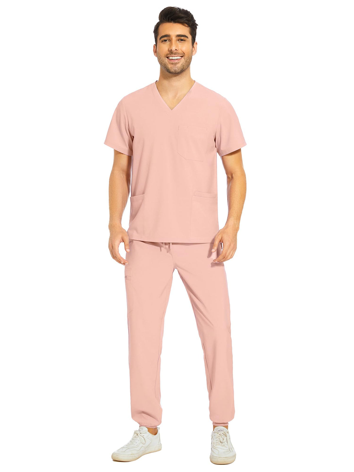 Lunar Scrub Set — Pink — 1