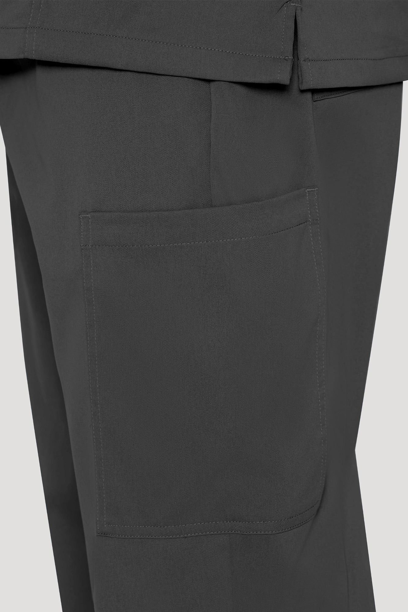 COZYFIT Scrubs for Men Set - V-Neck Scrub Top and Straight Leg Pants with 11 Pockets