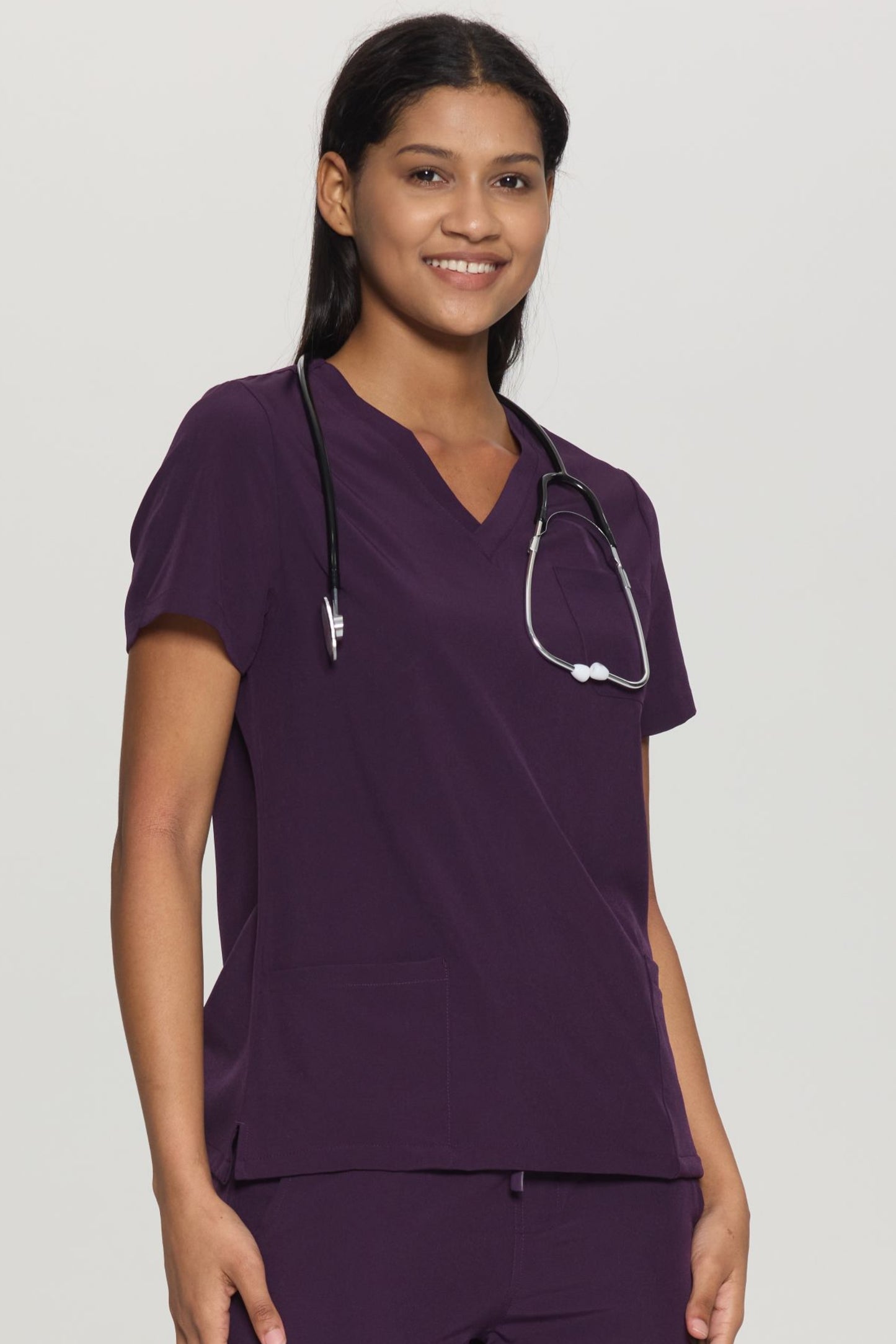 COZYFIT V-Neck 3-pocket Scrub Tops for Woman