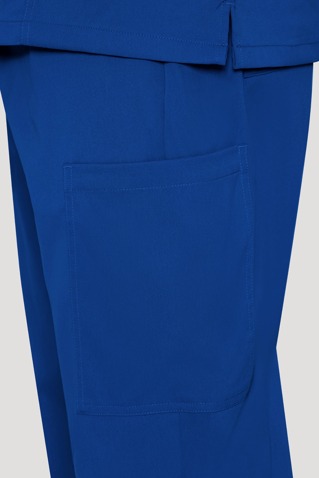 COZYFIT Scrubs for Men Set - V-Neck Scrub Top and Straight Leg Pants with 11 Pockets