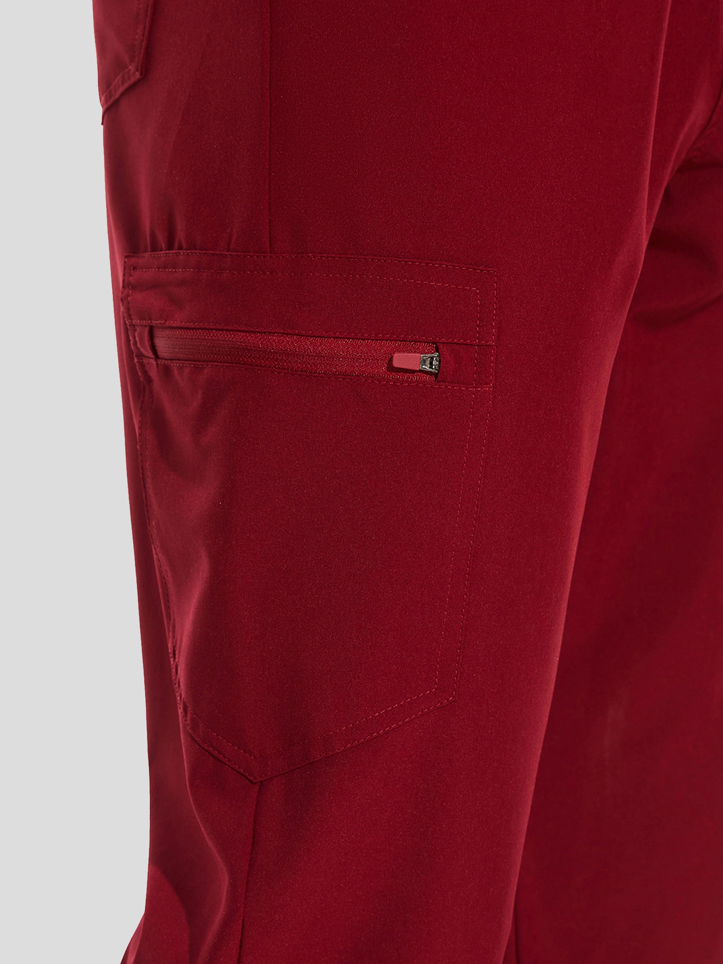 COZYFIT V-Neck Scrub Top & Jogger Pant with 8 Pockets, Yoga Waistband, Anti-Wrinkle Scrubs for Men