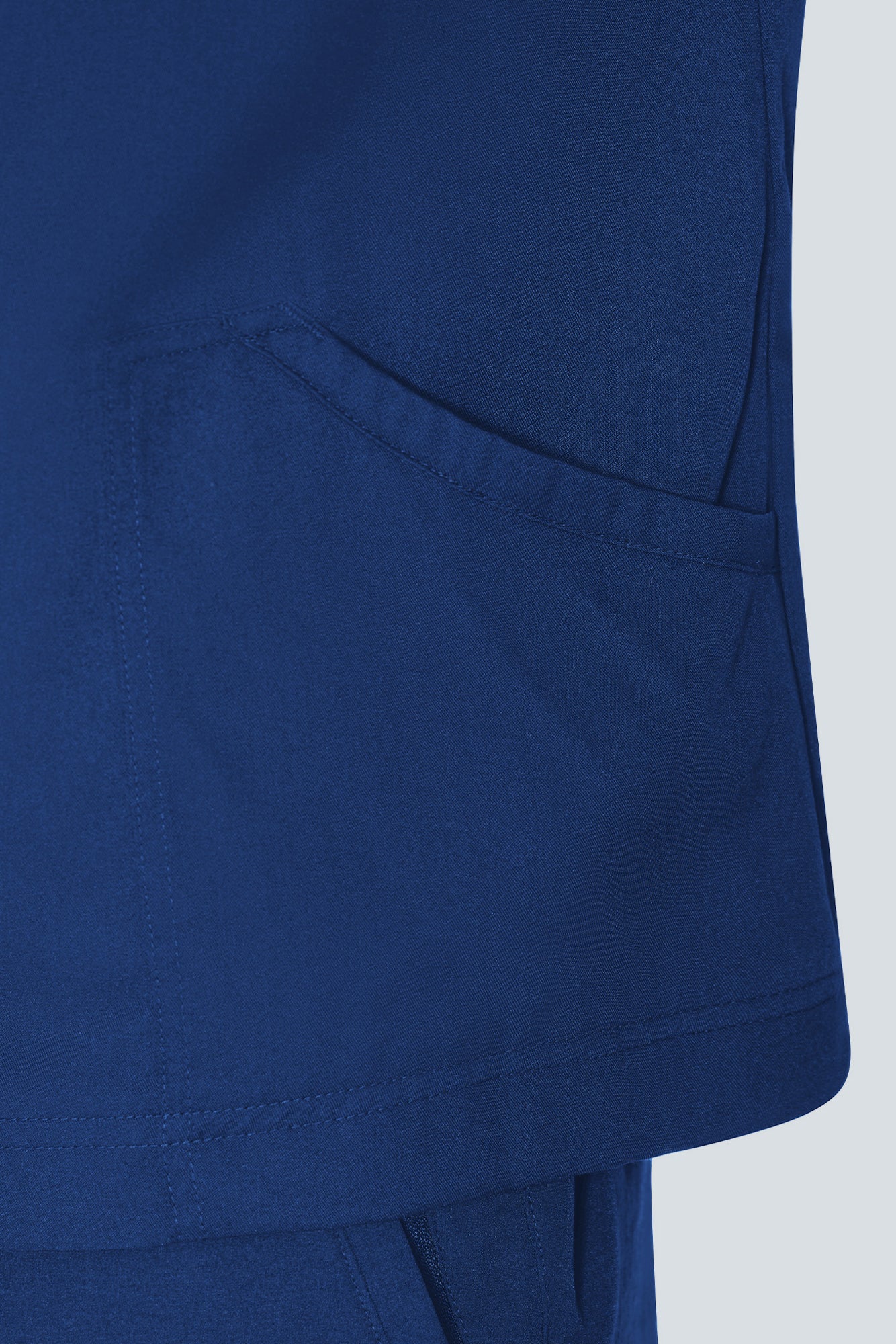 Scrub Jacket Men, Zip Front Men's Medical Scrub Jacket with 5 Pockets, Soft Stretch Fabric