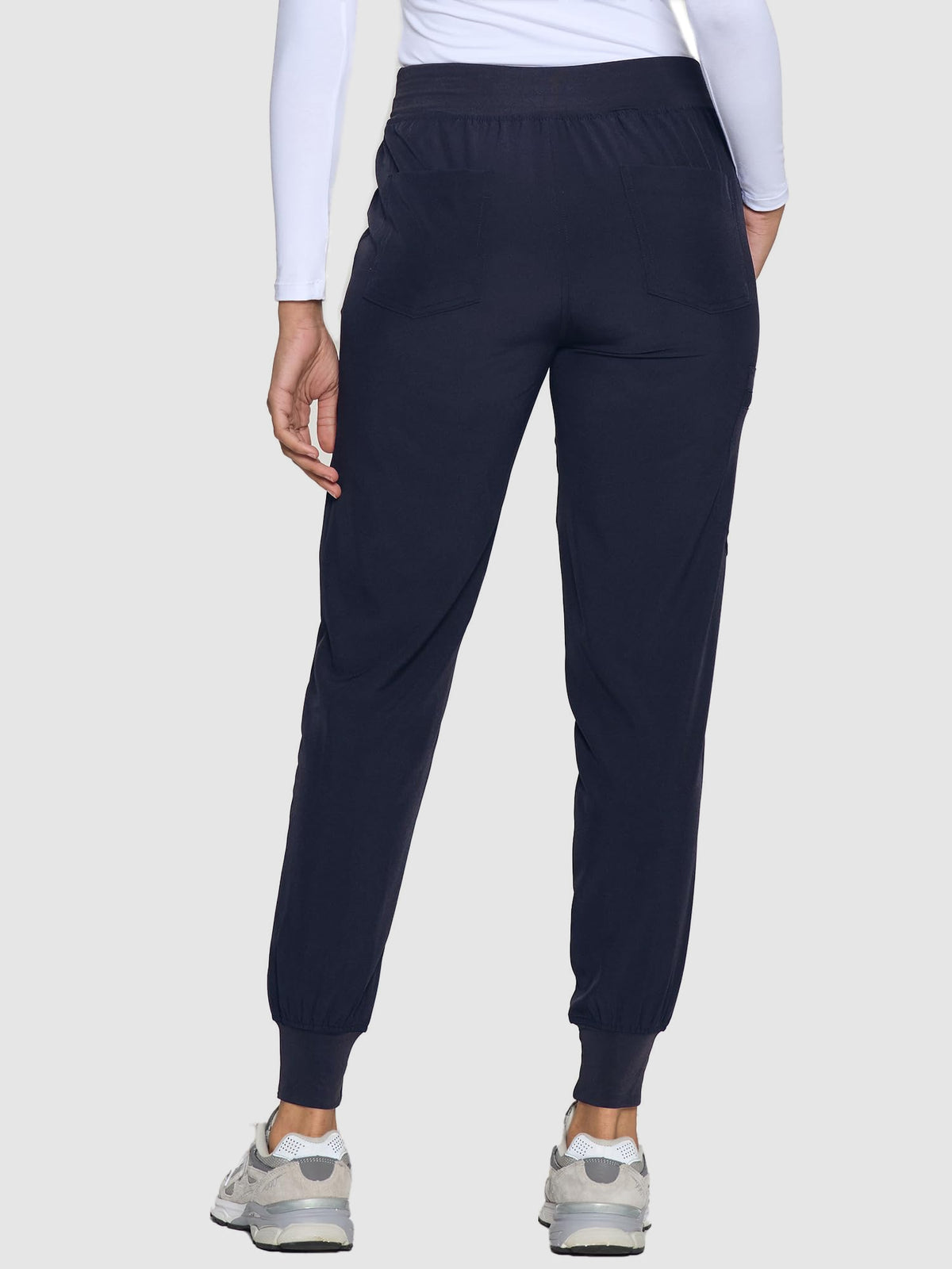 Luna 2-Pack Jogger Scrub Pants — Navy Blue/Navy Blue — 3