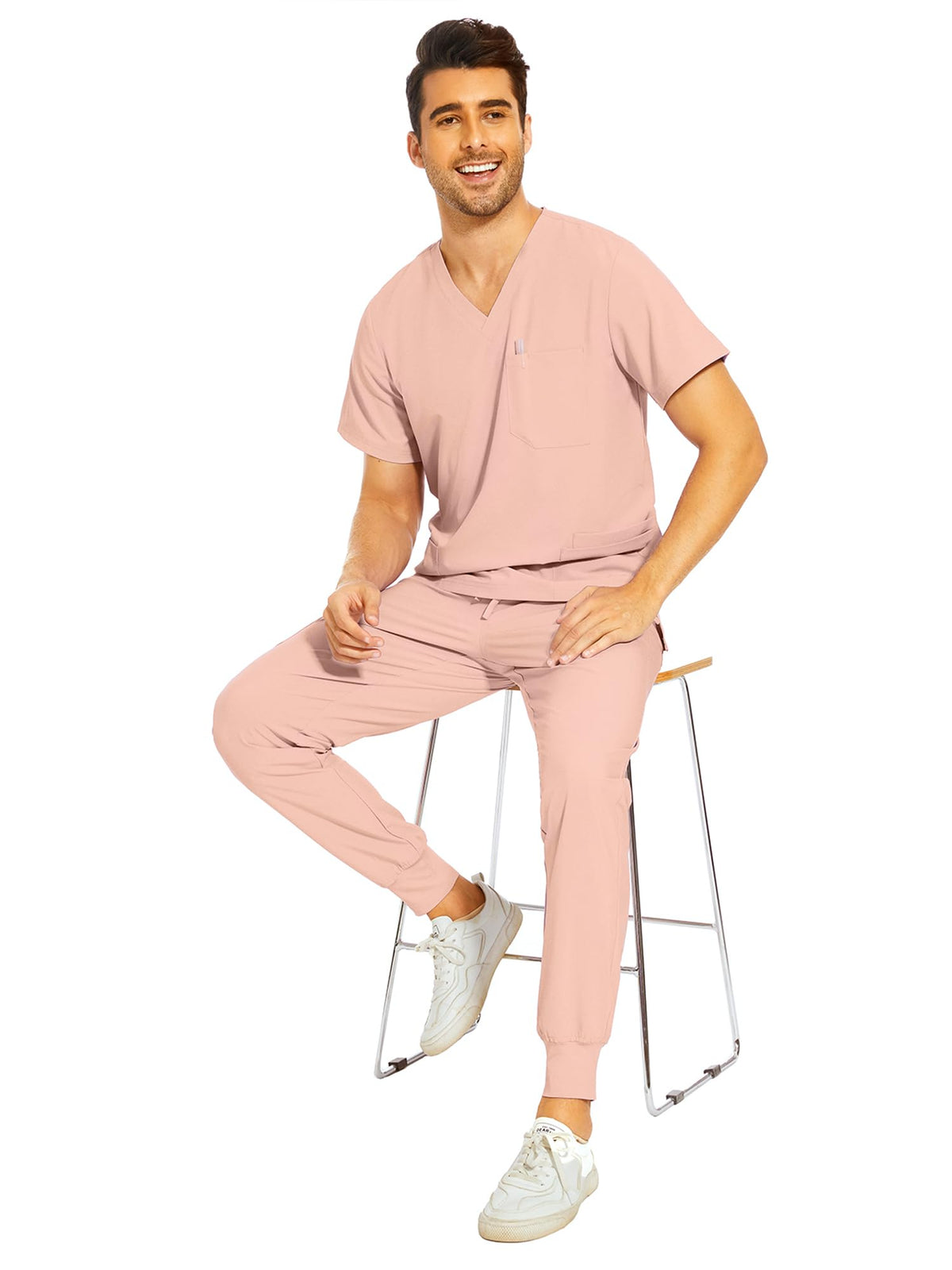 Lunar Scrub Set — Pink — 6