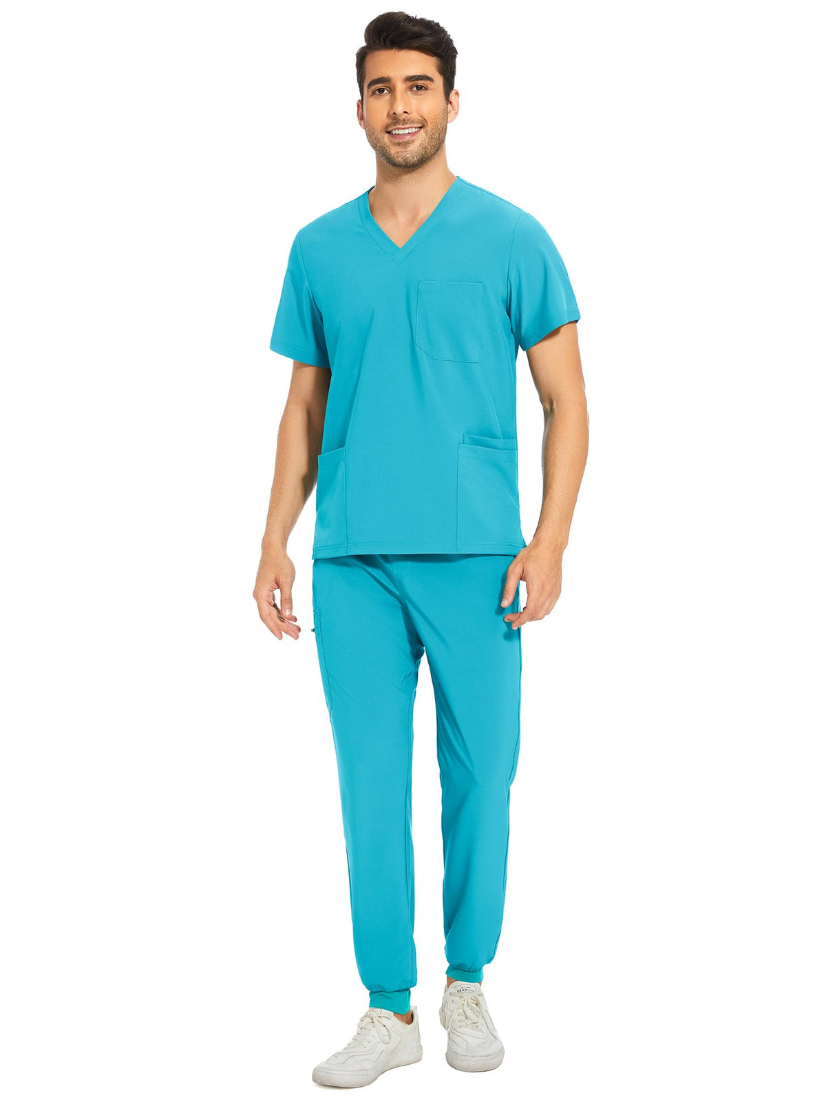 Lunar Scrub Set — Teal — 1