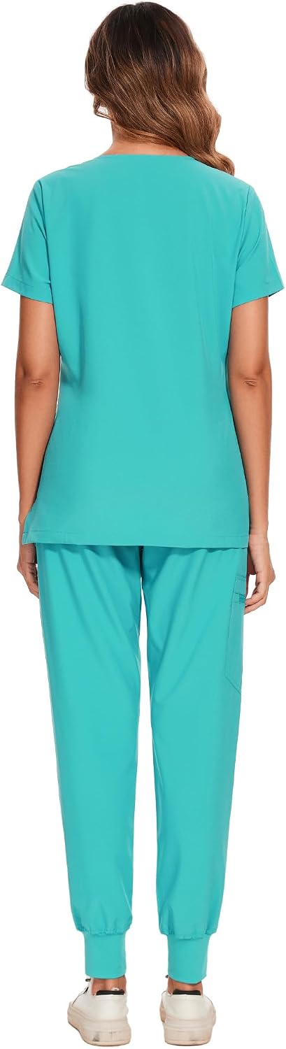 Luna Scrub Set — Teal — 2
