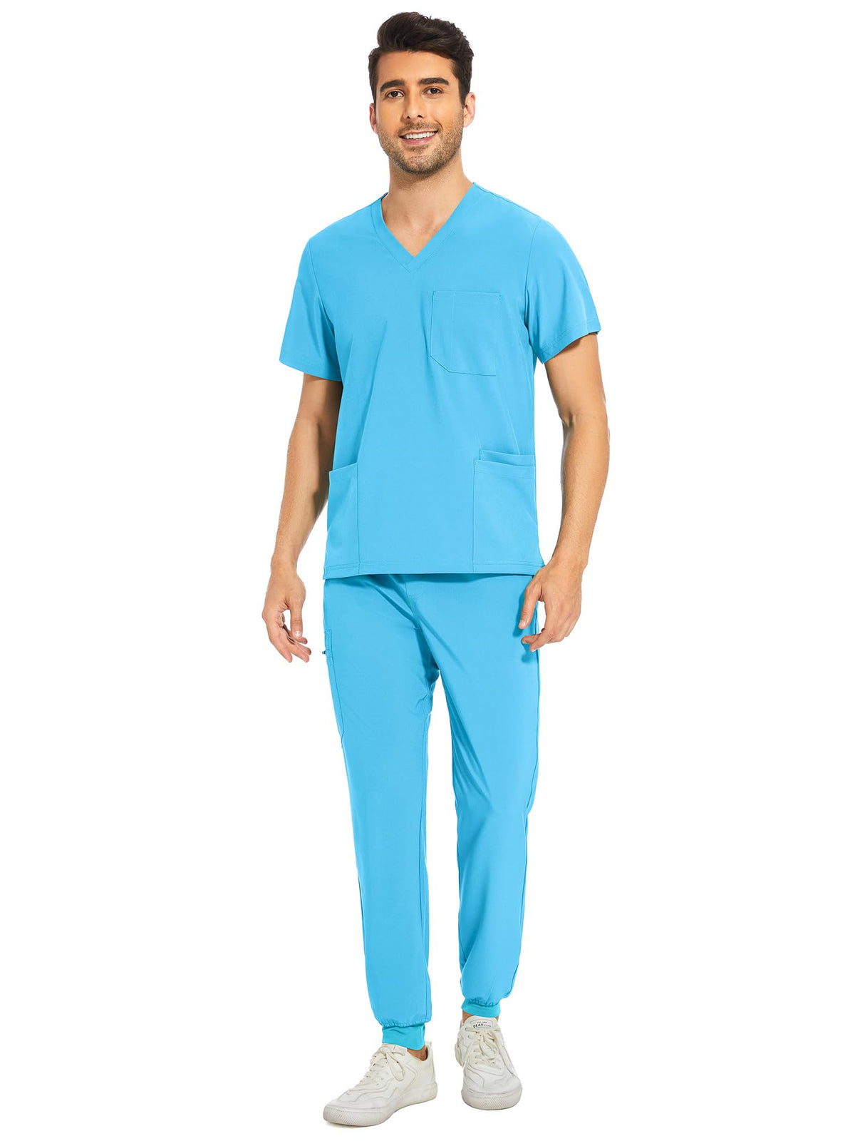 Lunar Scrub Set — Aqua Blue — 1