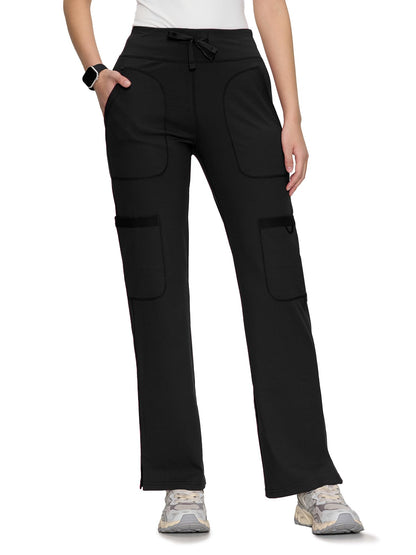 Prudence Yoga Scrub Pants — Black — 4
