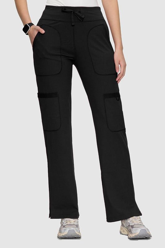 Prudence Yoga Scrub Pants — Black — 4