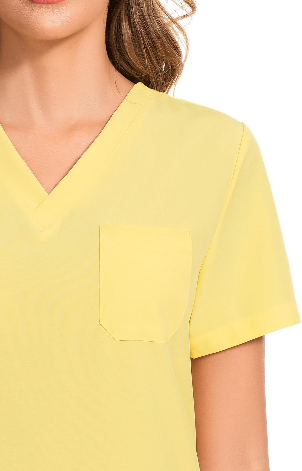 Luna Scrub Set — Lemon Yellow — 4