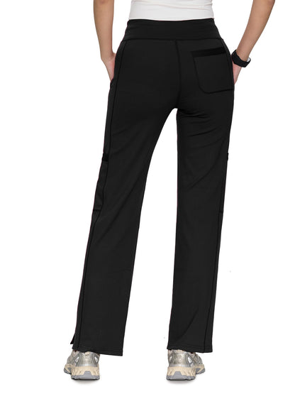 Prudence Yoga Scrub Pants — Black — 2