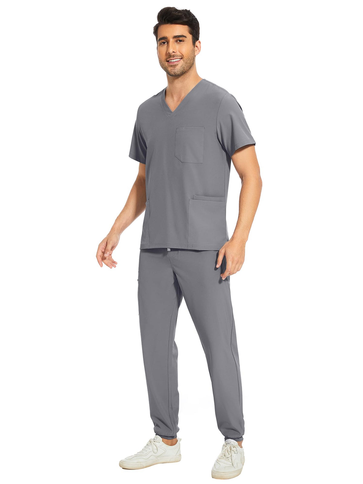 Lunar Scrub Set — Rock Grey — 3