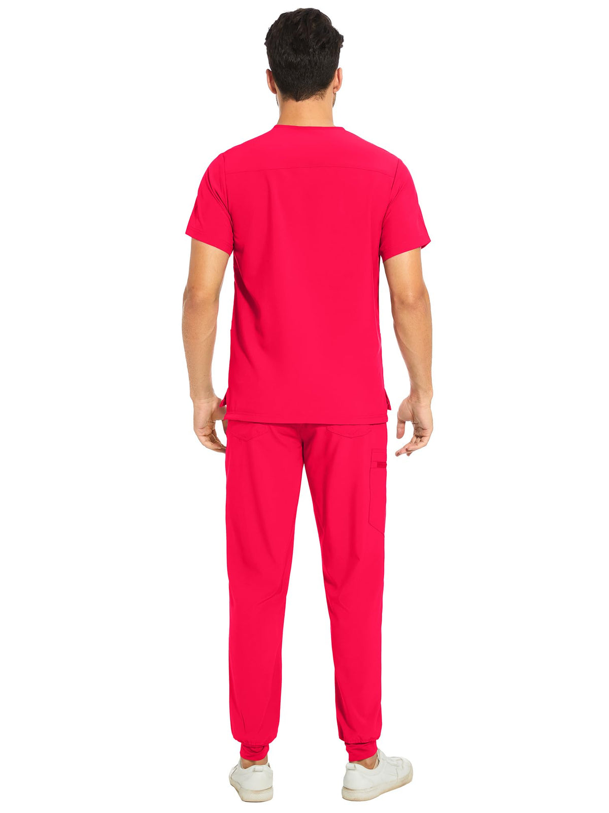 Lunar Scrub Set — Viva Magenta — 2