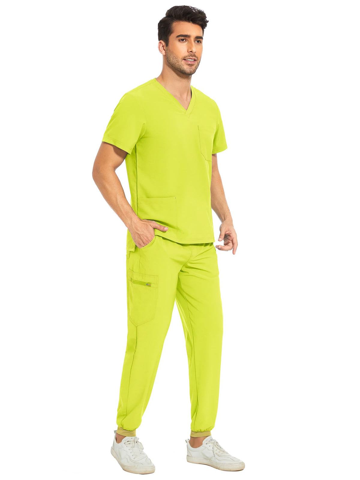 Lunar Scrub Set — Spring Green — 3