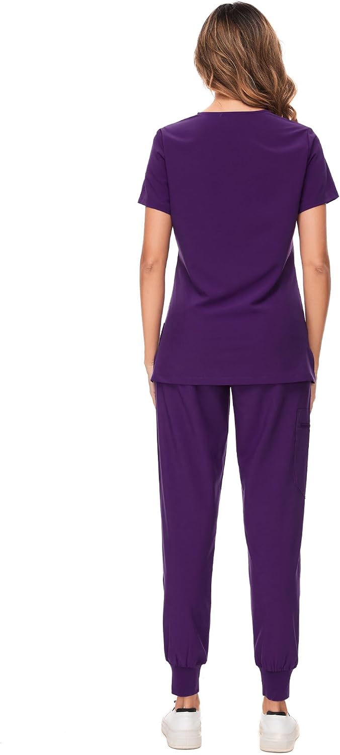 Luna Scrub Set — Purple — 2