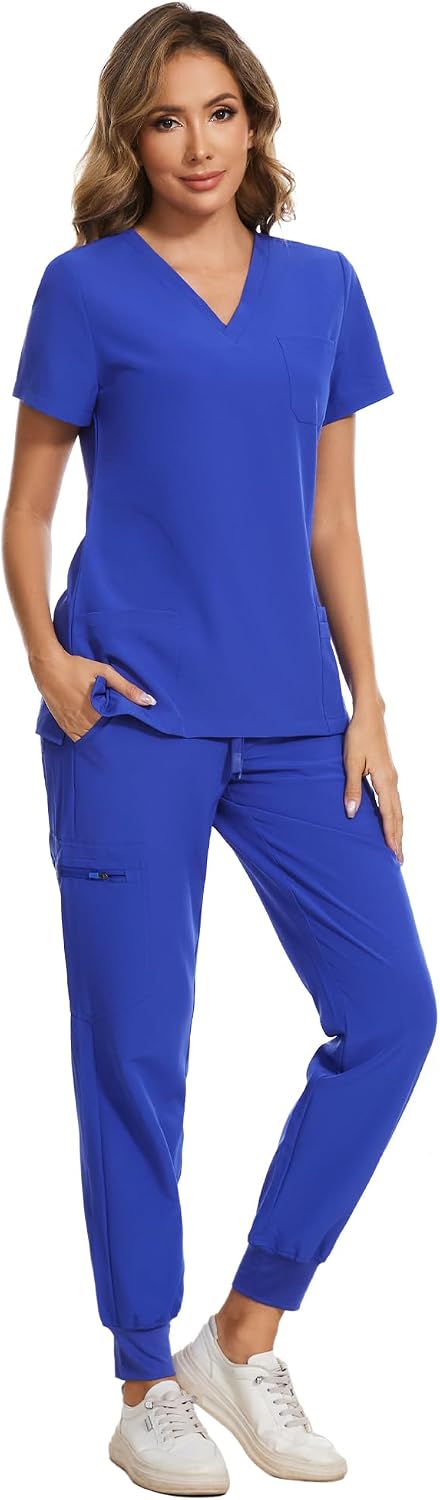 Luna Scrub Set — Blueberry — 3