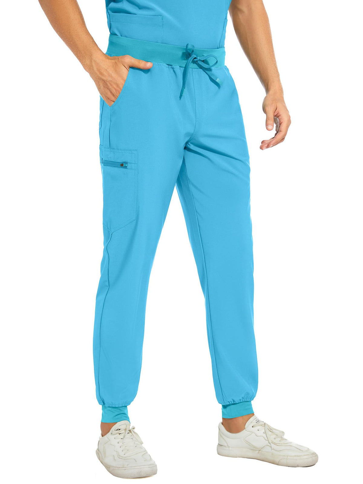 Lunar Scrub Set — Aqua Blue — 5