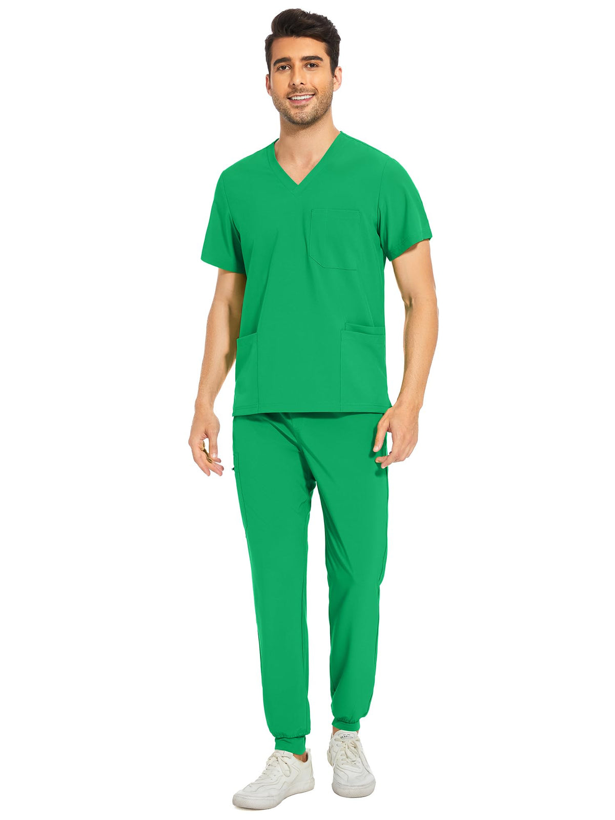Lunar Scrub Set — Deep Mint Green — 1