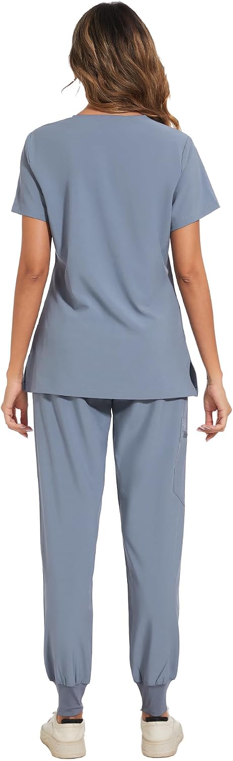 Luna Scrub Set — Grey — 2