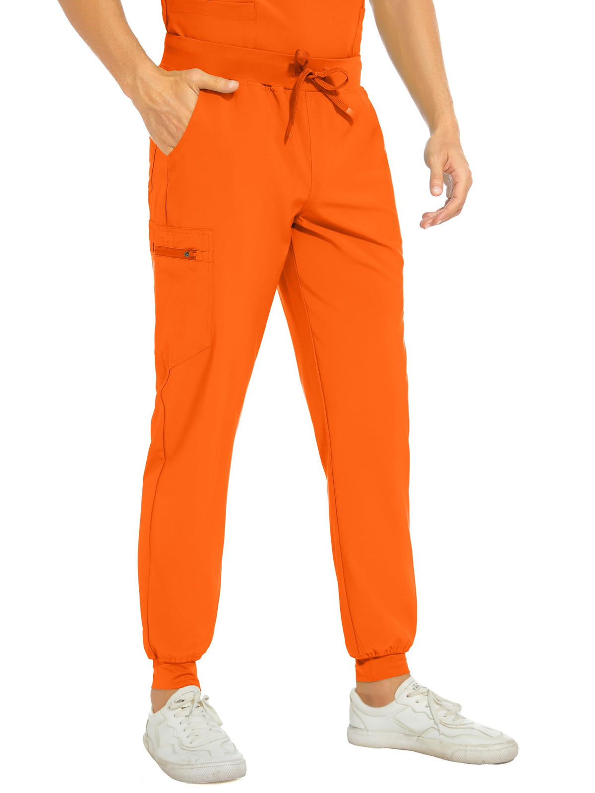 Lunar Scrub Set — Orange — 5