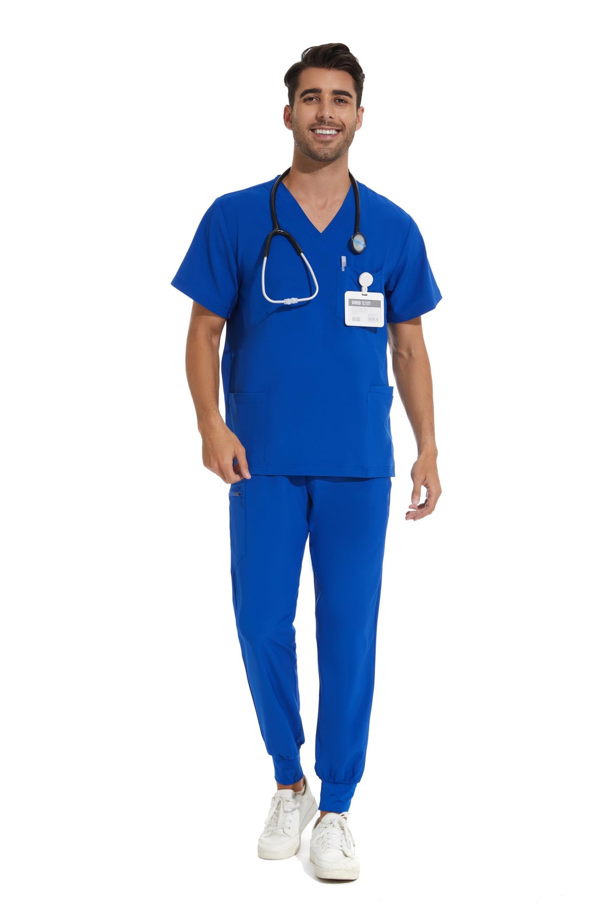 Lunar Scrub Set — Royal Blue