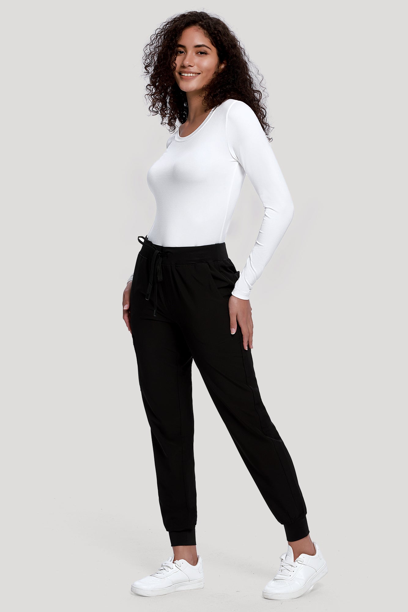 COZYFIT 2 Pack Underscrub Long Sleeve Women - Undershirts for Women Soft Fabric