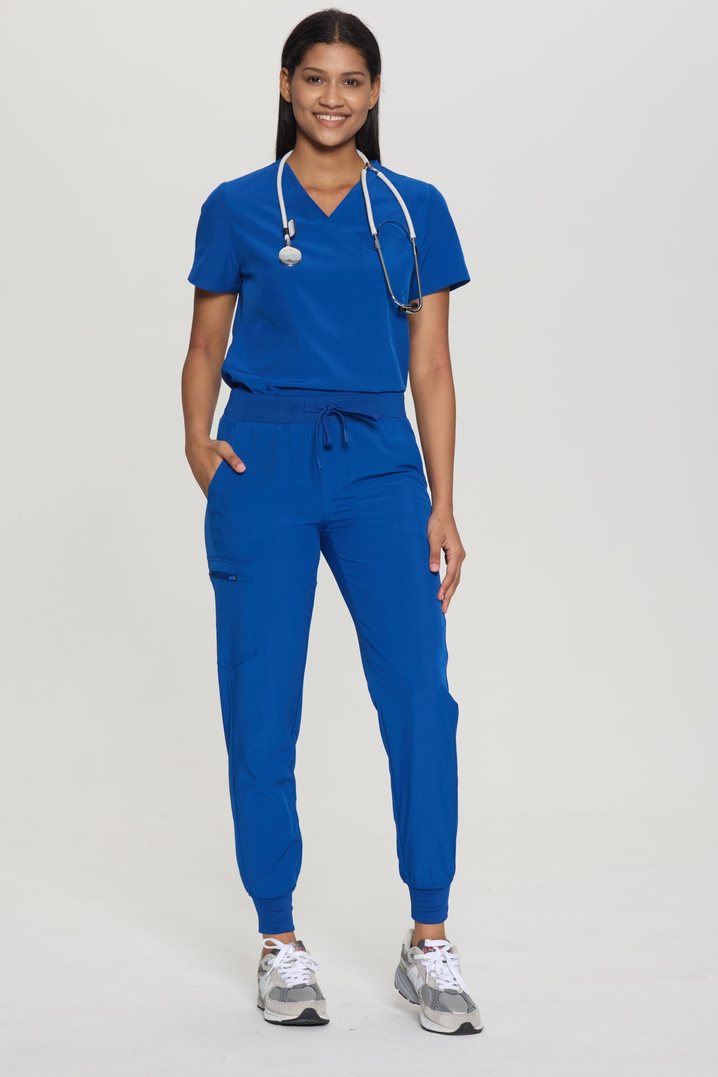 COZYFIT V-Neck 3-pocket Scrub Tops for Woman