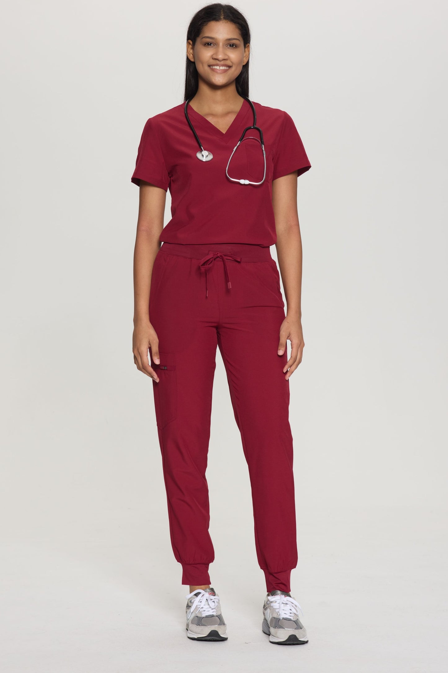 COZYFIT V-Neck 3-pocket Scrub Tops for Woman