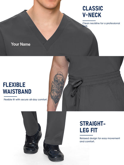 Orion Made-to-Measure Straight-Leg Scrub Set Package