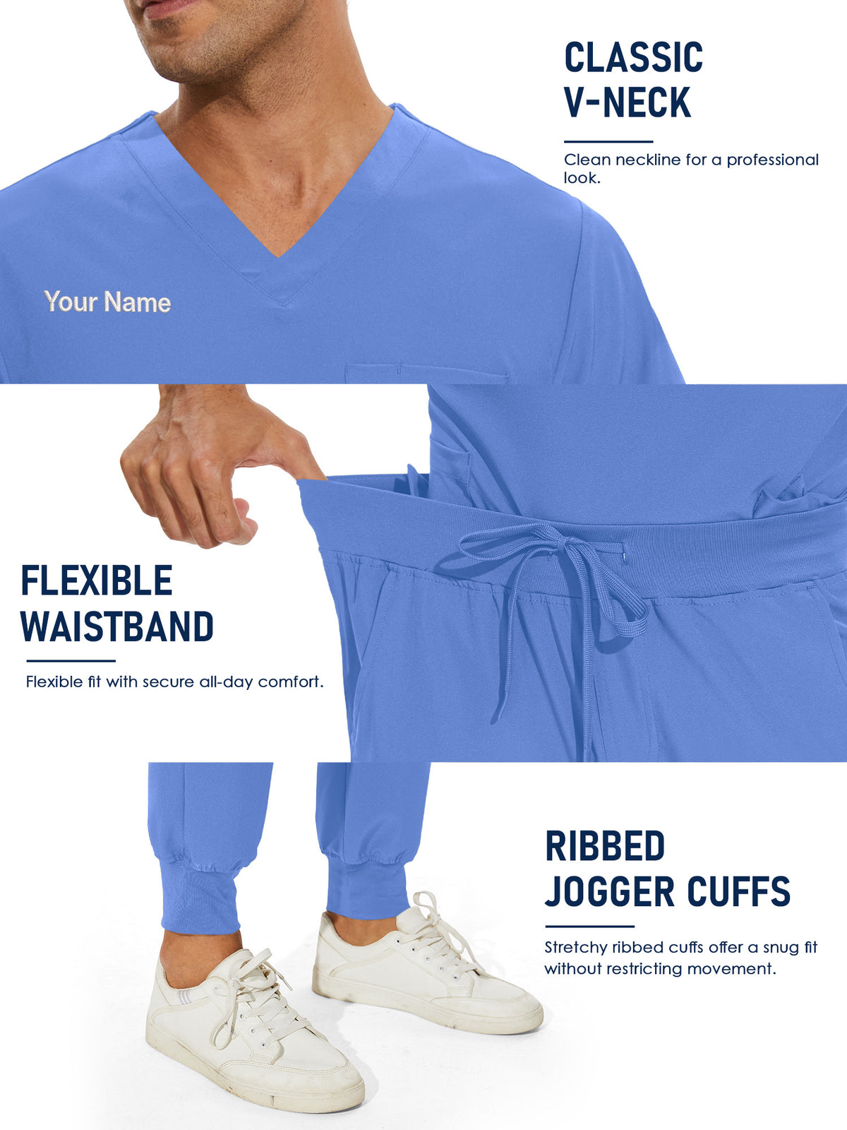 Lunar Made-to-Measure Jogger Scrub Set Package