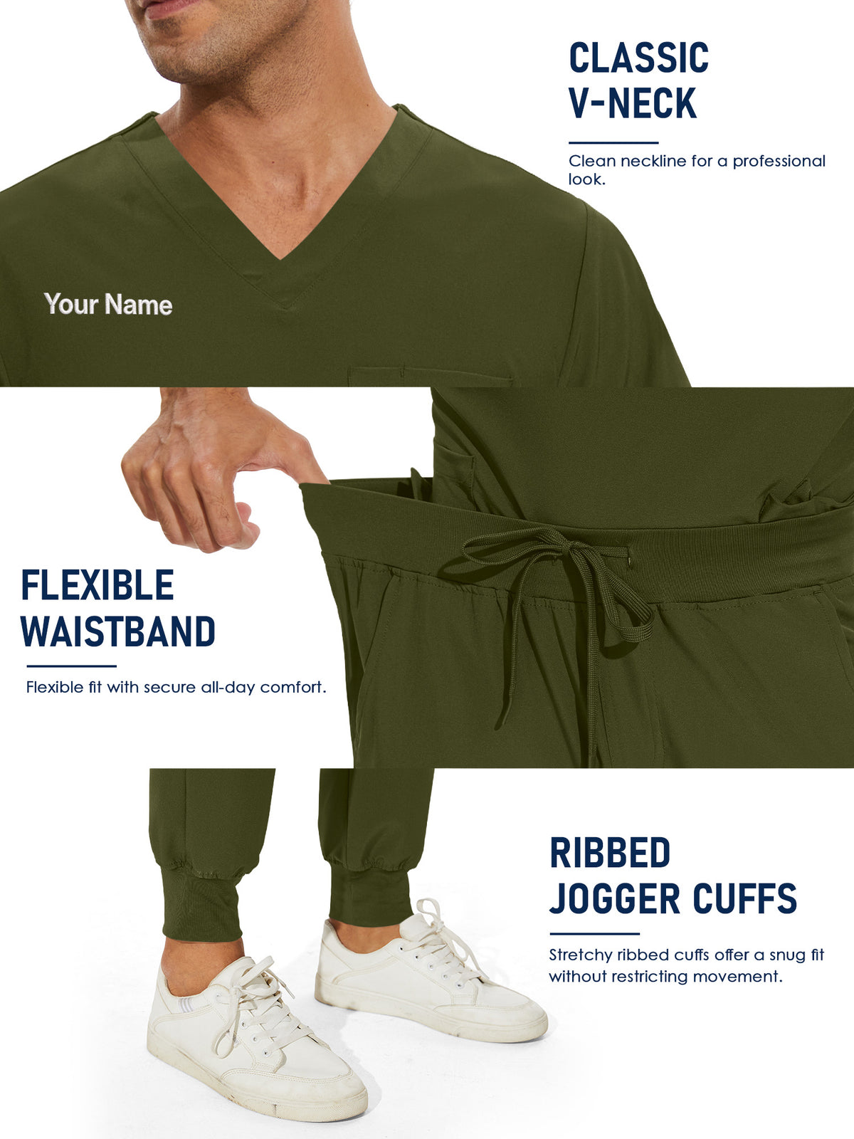 Lunar Made-to-Measure Jogger Scrub Set Package