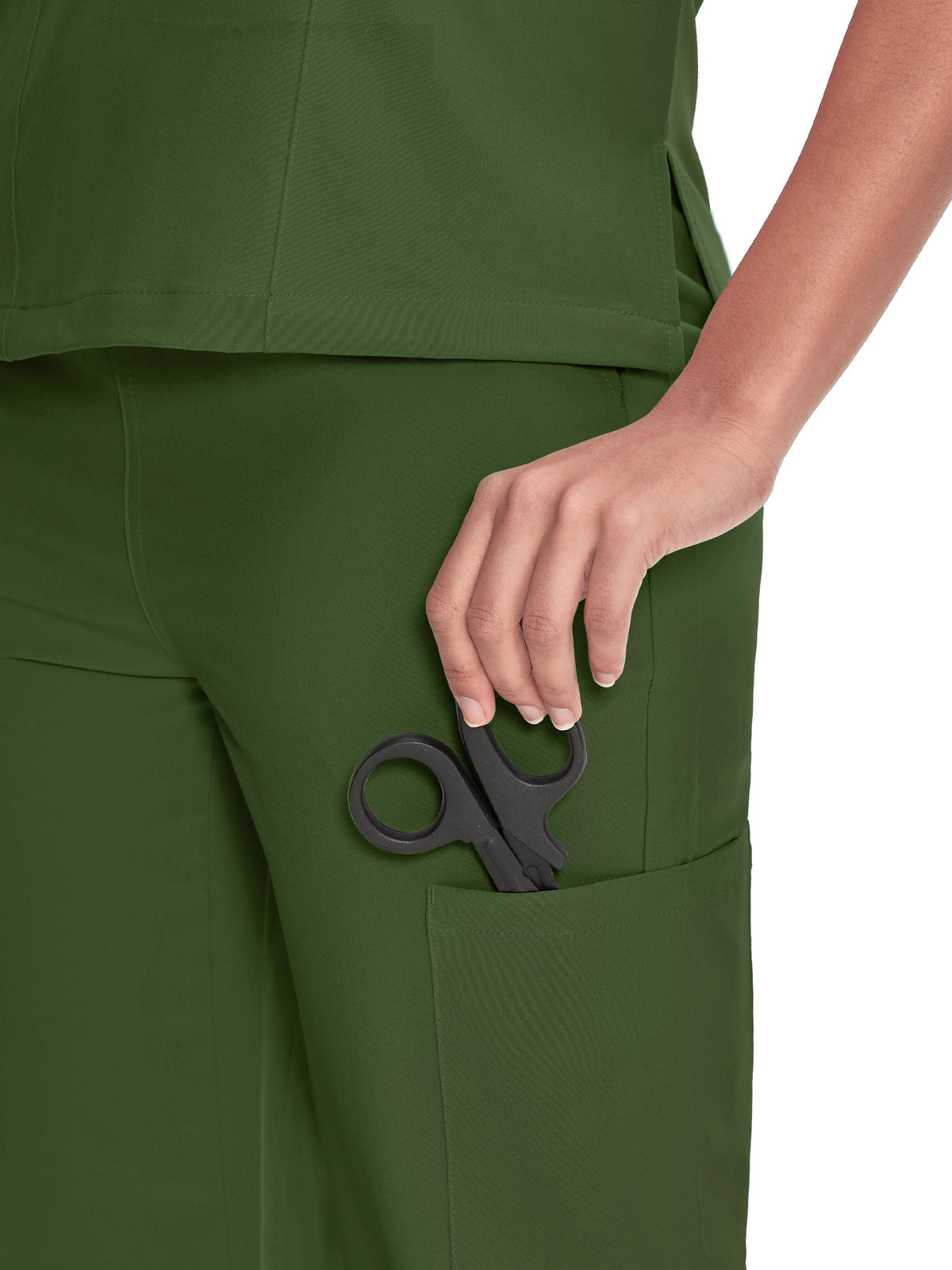 Dawn Dusk Straight-Leg Cargo Scrub Pants